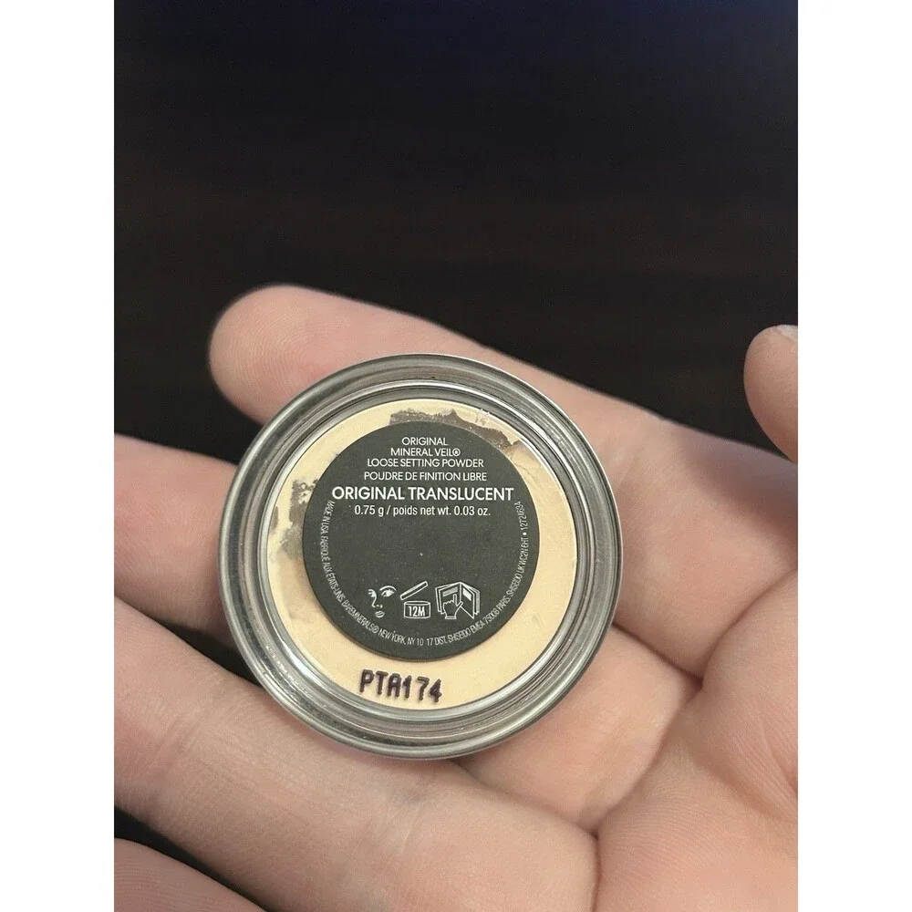 BareMinerals loose Setting Powder Mineral Veil Original Translucent 0.3oz 9g